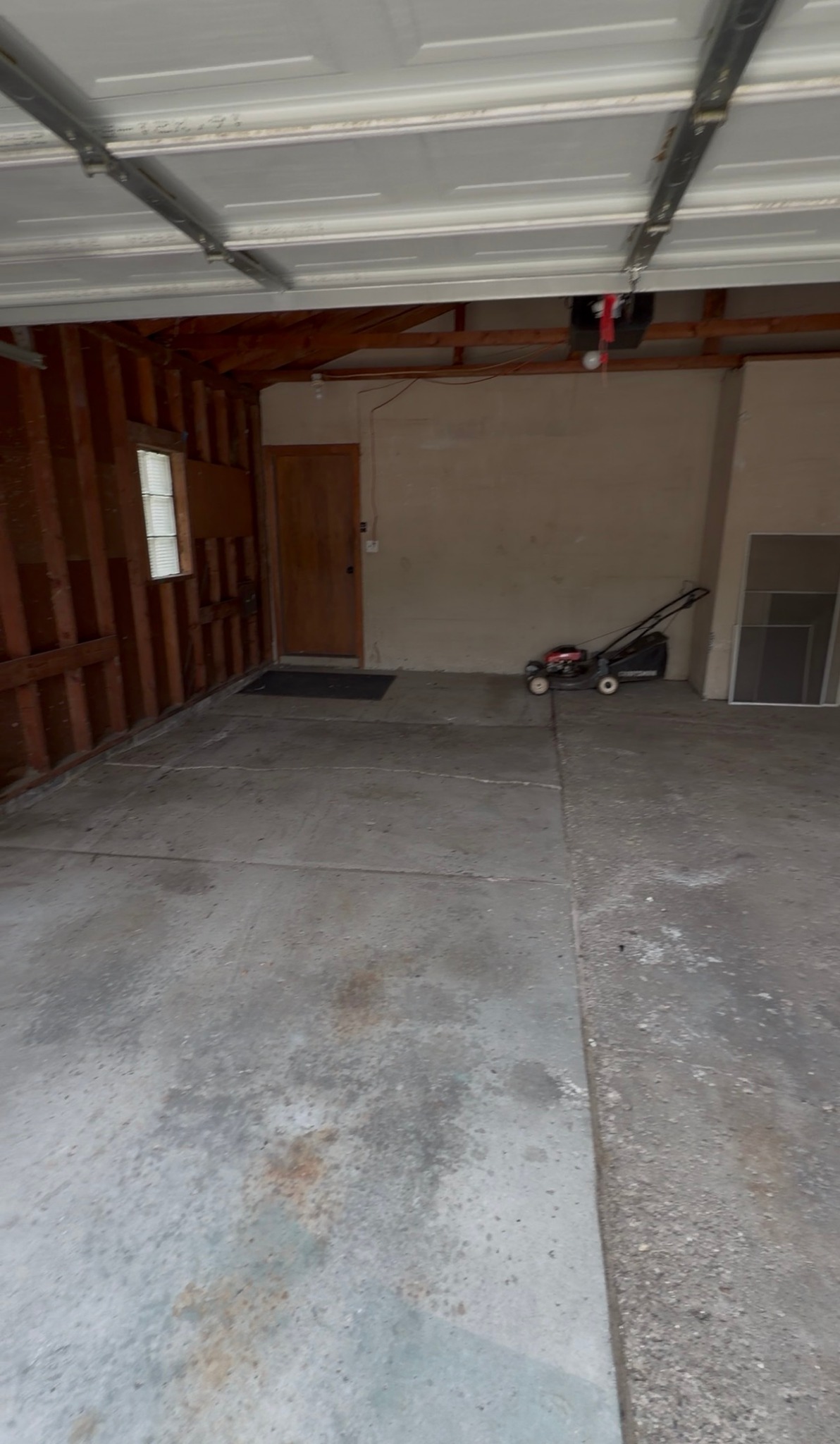 Garage after junk removal